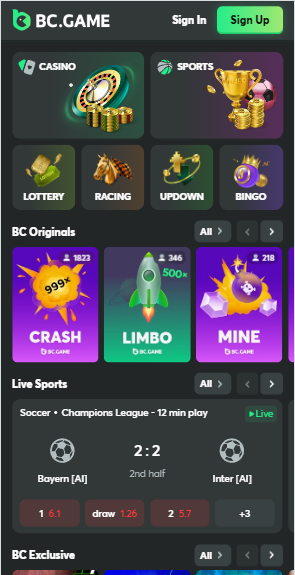 Experience Thrills and Wins at BC Game Live Casino ID Experience Thrills and Wins at BC Game Live Casino ID
